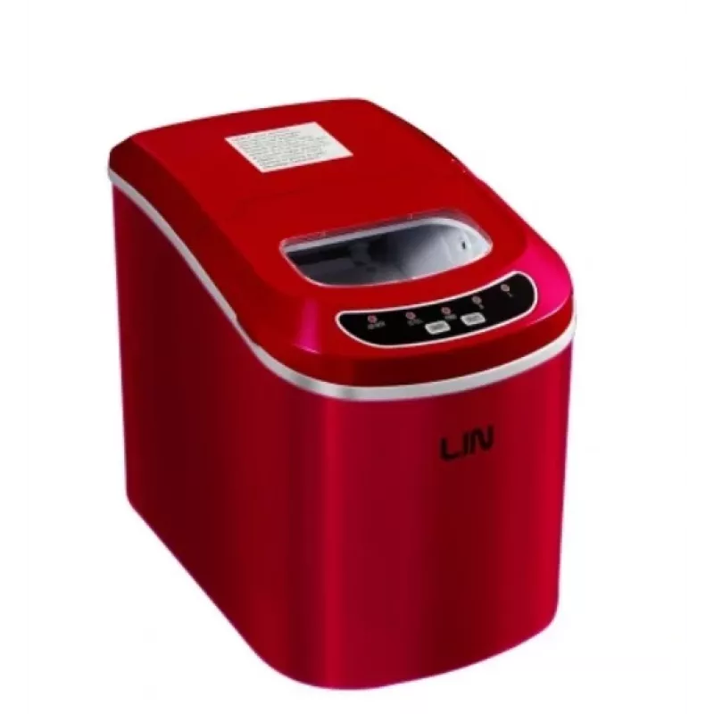 Prenosný výrobník ľadu LIN ICE PRO-R12 červený