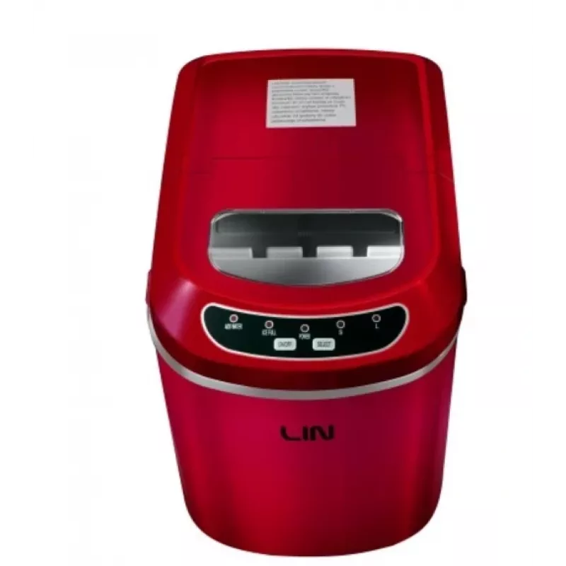 Prenosný výrobník ľadu LIN ICE PRO-R12 červený