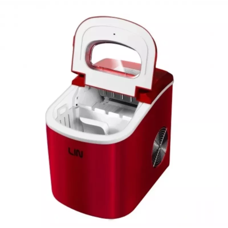 Prenosný výrobník ľadu LIN ICE PRO-R12 červený