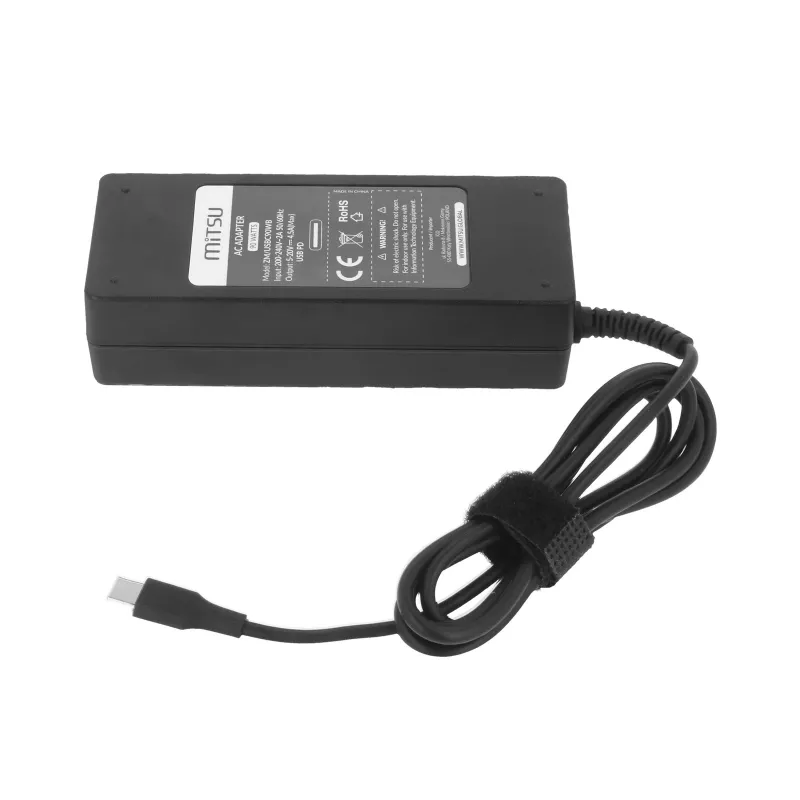 Napájací zdroj na notebook 90W USB-C 5V-9V-12V-15V/3A, 20V/4.5A PD