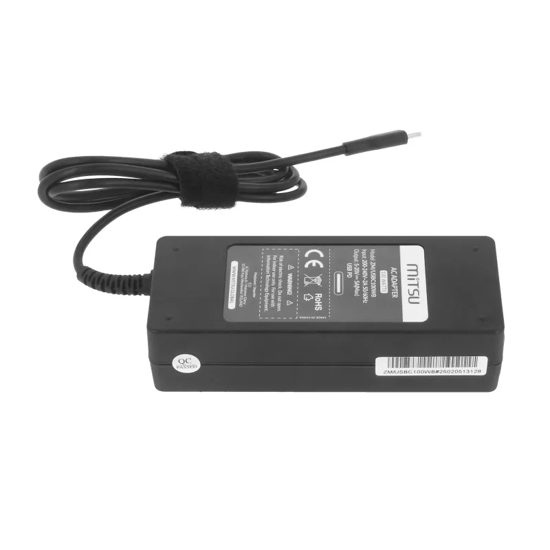 Adaptér napájacieho zdroja na notebook 100W USB Type-C USB-C 5V-9V-12V-15V/3A, 20V/5A PD
