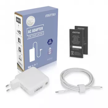 Napájací zdroj na notebook 67W USB-C 5V-9V-12V-15V/3A, 20V/3.35A PD