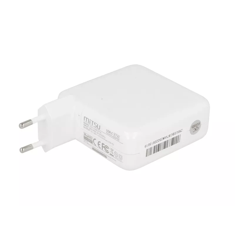 Napájací zdroj na notebook 87W USB-C 5V-9V-12V-15V/3A, 20V/3,25A, 20,2V/4,3A PD