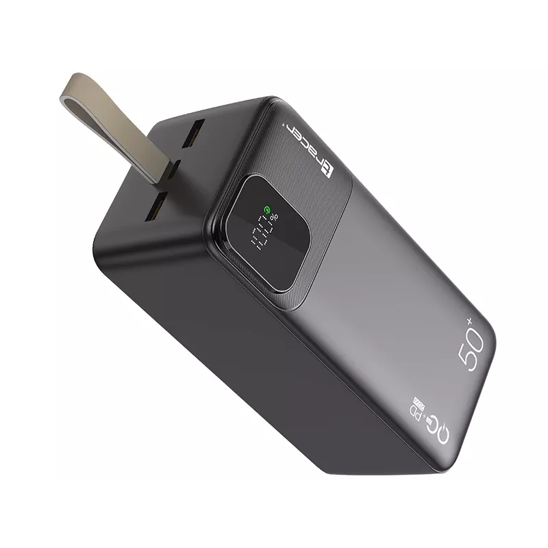 Tracer 47825 Prime-V5 50000mAh QC22.5W+PD20W power banka, čierna