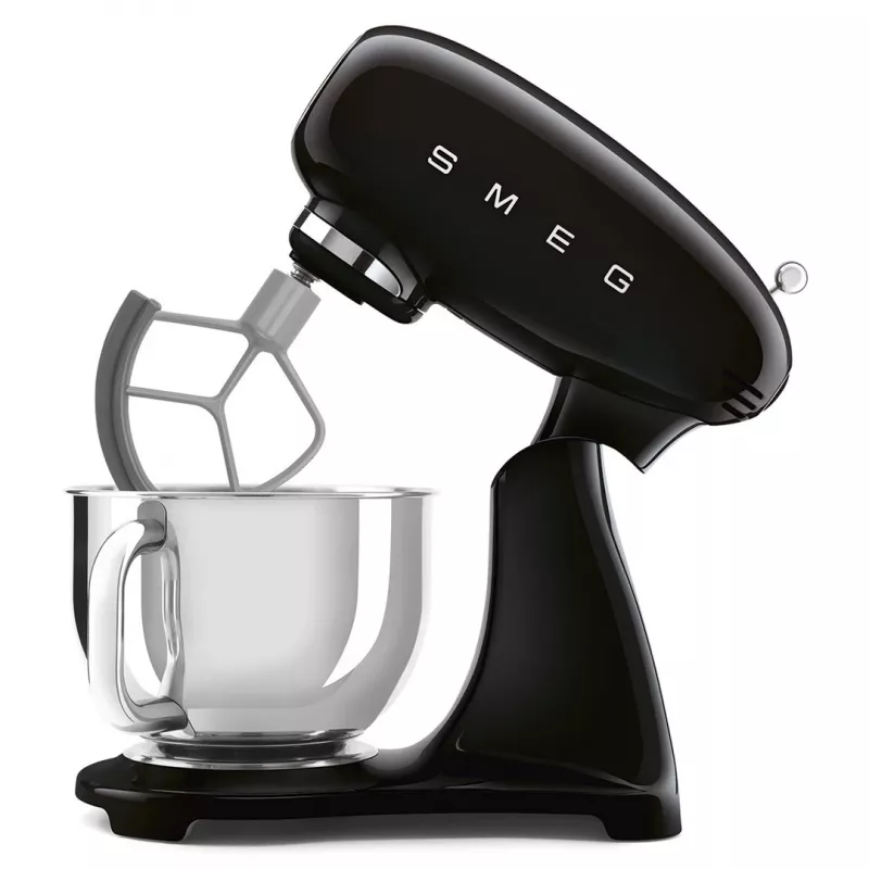 Smeg kuchynský robot SMF05BLEU, 4,8 L, 1000 W, čierny