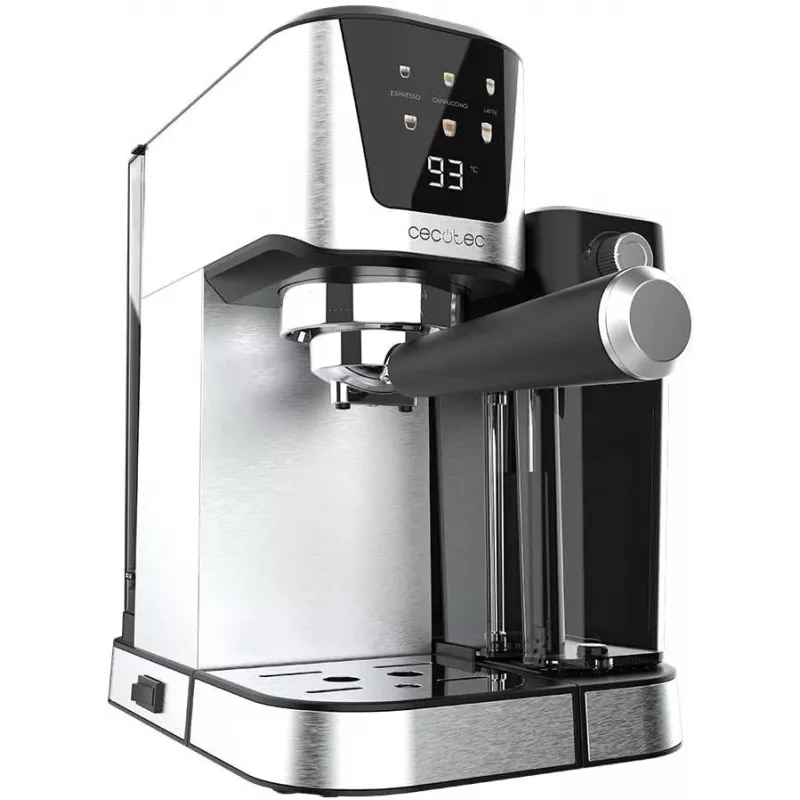 Cecotec kávovar | Power Espresso 20 Cream | tlak pumpy 20 bar | integrovaný naparovač mlieka | poloautomatický | 1350 W