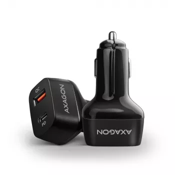 AXAGON PWC-PQ38 38W autonabíjačka 2x port USB-A+C