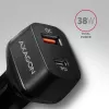 AXAGON PWC-PQ38 38W autonabíjačka 2x port USB-A+C