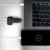 AXAGON PWC-PQ38 38W autonabíjačka 2x port USB-A+C