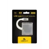 Gembird A-CM-HDMIF-02-SG USB grafický adaptér 3840 x 2160 pixelov sivý