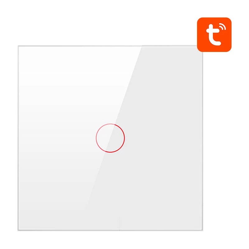 Smart svetelný vypínač ZigBee Avatto ZTS02-EU-W1 1 Way TUYA (biela)