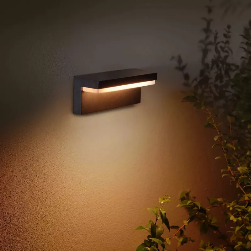 Philips Hue Nyro White & Cool Amb. nástenné svietidlo 1000lm čierna