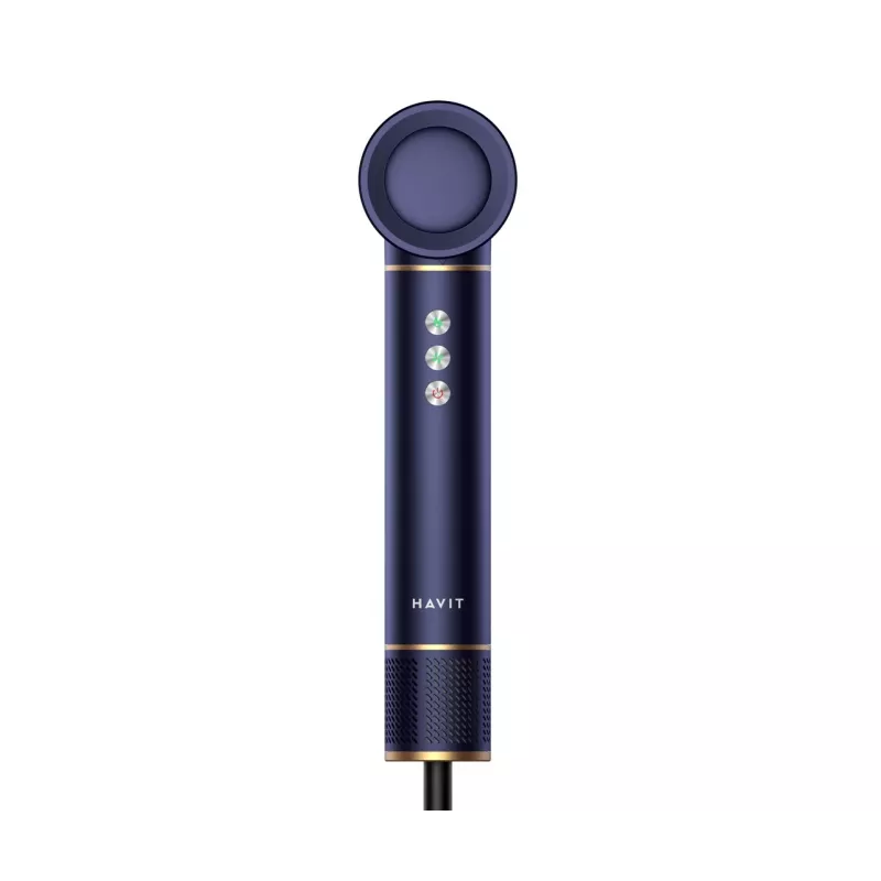 Havit HD634-EU multistyler teplovzdušná kefa, 1300 W, 4 nástavce, modrá