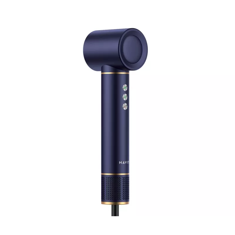 Havit HD634-EU multistyler teplovzdušná kefa, 1300 W, 4 nástavce, modrá