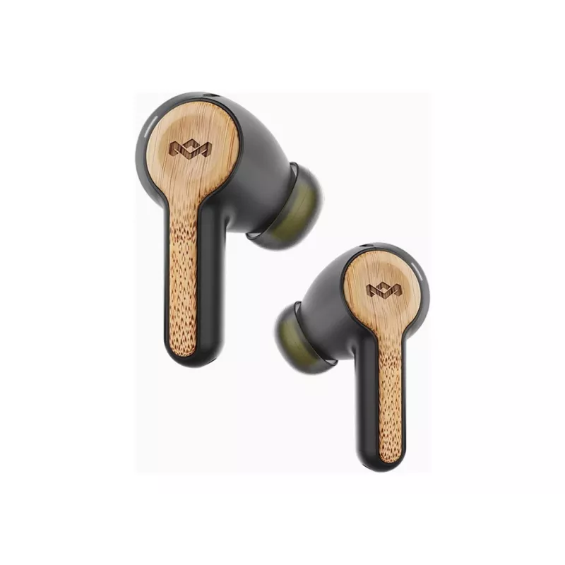 Marley Rebel True Earbuds vstavaný mikrofón, In-Ear, bezdrôtové, Signature čierny
