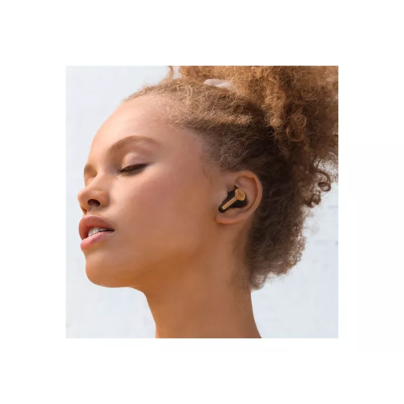Marley Rebel True Earbuds vstavaný mikrofón, In-Ear, bezdrôtové, Signature čierny