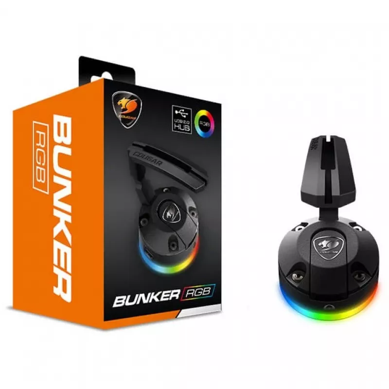 Cougar Bunker RGB organizér kábla myši (čierny)