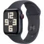 APPLE Watch SE GPS + Cellular 40 mm puzdro z hliníka Midnight s remienkom Midnight Sport – S/M
