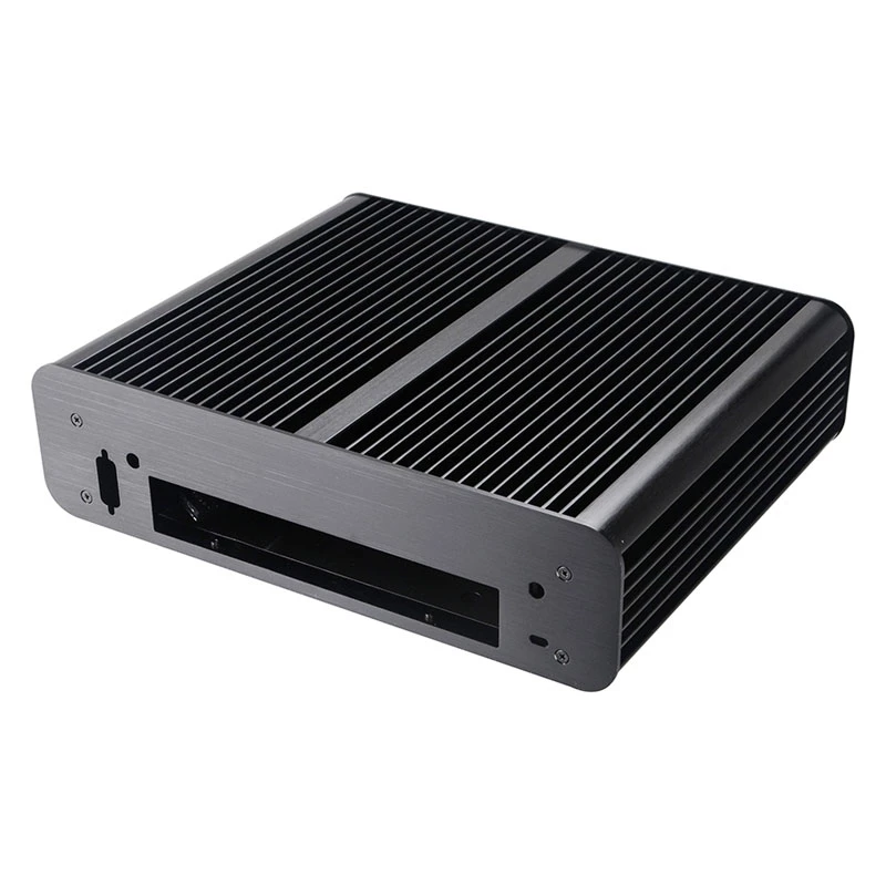 Akasa Euler TX Plus Intel LGA1700 hliníkové bezventilátorové Thin mini-ITX puzdro - puzdro