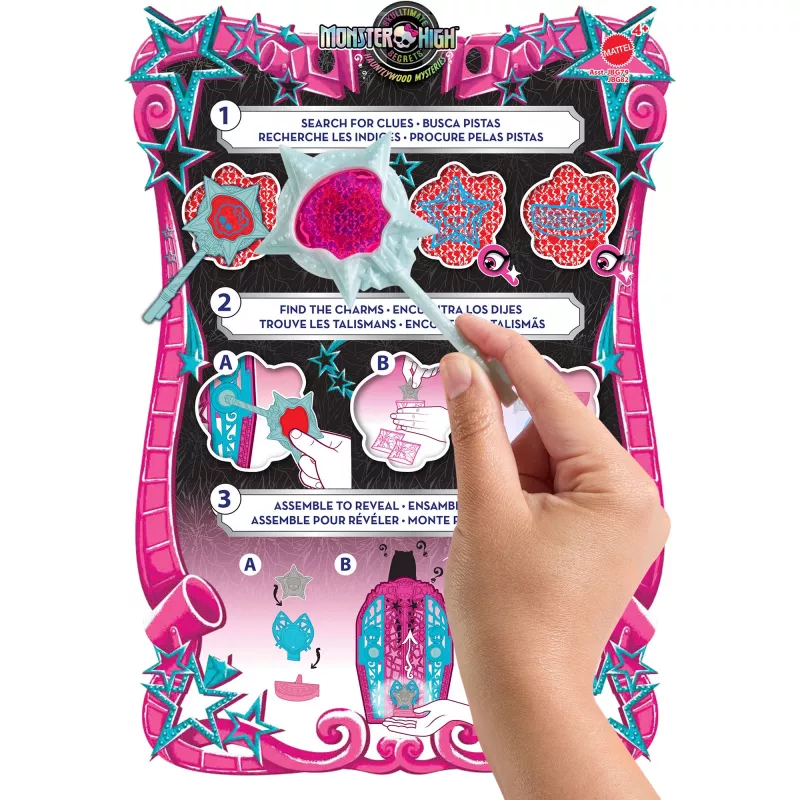 Monster High bábika Catty čierna
