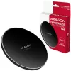 AXAGON WDC-P10T tenké bezdrôtové rýchlonabíjacie podložka, Qi 5/7,5/10 W, Micro-USB