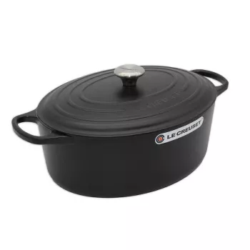 Le Creuset Signature pekáč oválny 35 cm čierny (21178350000430)