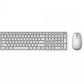 ASUS W5000 bezdrôtová súprava klávesnice a myši, biela