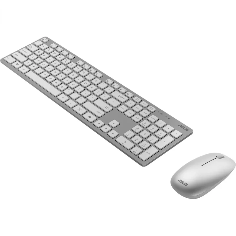 ASUS W5000 bezdrôtová súprava klávesnice a myši, biela