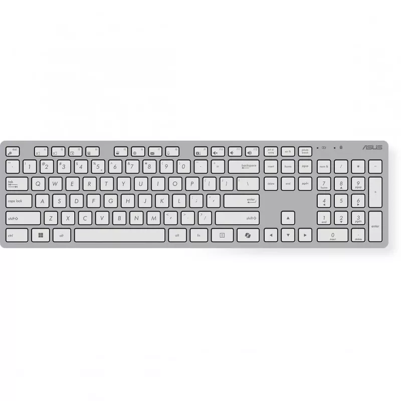 ASUS W5000 bezdrôtová súprava klávesnice a myši, biela