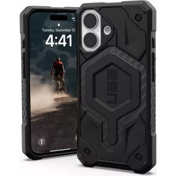 UAG Urban Armor Gear Monarch puzdro | Apple iPhone 16 | karbón | 114462114242 (114462114242)