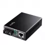 Cudy MC100SA-20 sieťový mediálny konvertor 100 Mbit/s 1310 nm Singlemode čierny