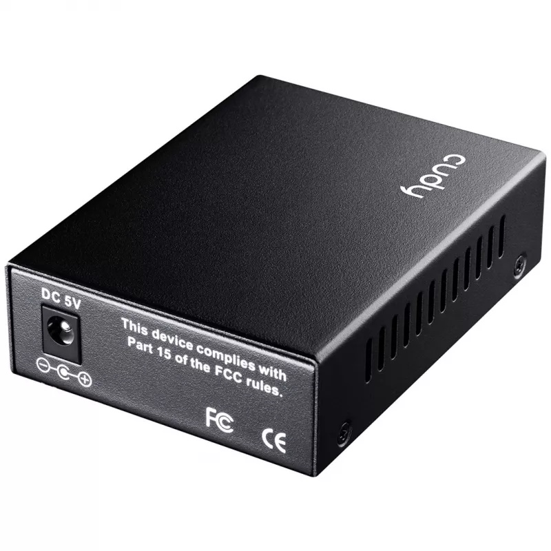 Cudy MC100SA-20 sieťový mediálny konvertor 100 Mbit/s 1310 nm Singlemode čierny