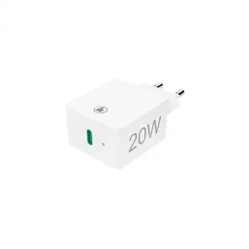 Hama 00201652 nabíjačka 220V USB-C PD/Qualcomm 25W biela