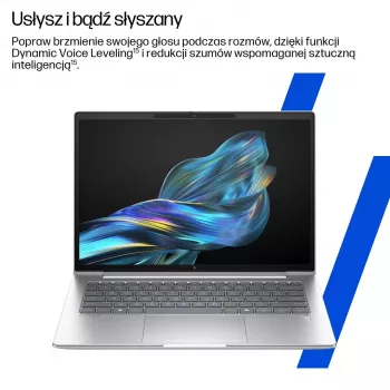 HP EliteBook 6 G1a Next Gen AI PC Copilot+ PC AMD Ryzen AI 5 340 Laptop 35,6 cm (14) WUXGA 16 GB DDR5-SDRAM 512 GB SSD Wi-Fi 6E (802.11ax) Windows 11 Pro strieborná