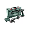 Metabo SET 2.4.3 18 V 1600 RPM čierna, zelená, červená
