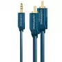 MP3 adaptérový kábel (3,5 mm jack konektor samec / 2x cinch konektor samec) – 5,0 m dodatočný adaptér pre MP3 prehrávače, iPody a smartfóny