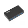 UNITEK Y-HB03001 rozbočovač USB 3.2 Gen 1 (3.1 Gen 1) Type-B 5000 Mbit/s čierny