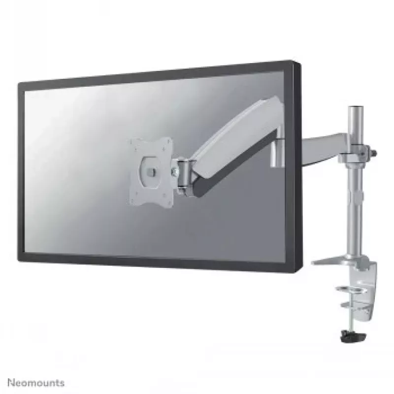 Newstar plochý držiak na obrazovku na stôl (CLAMP/GROMMET) 10-30 strieborný