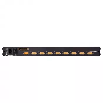ATEN CL5708MW 43cm široký LCD KVM prepínač, USB-PS/2, VGA, 8 portov, UK-layout