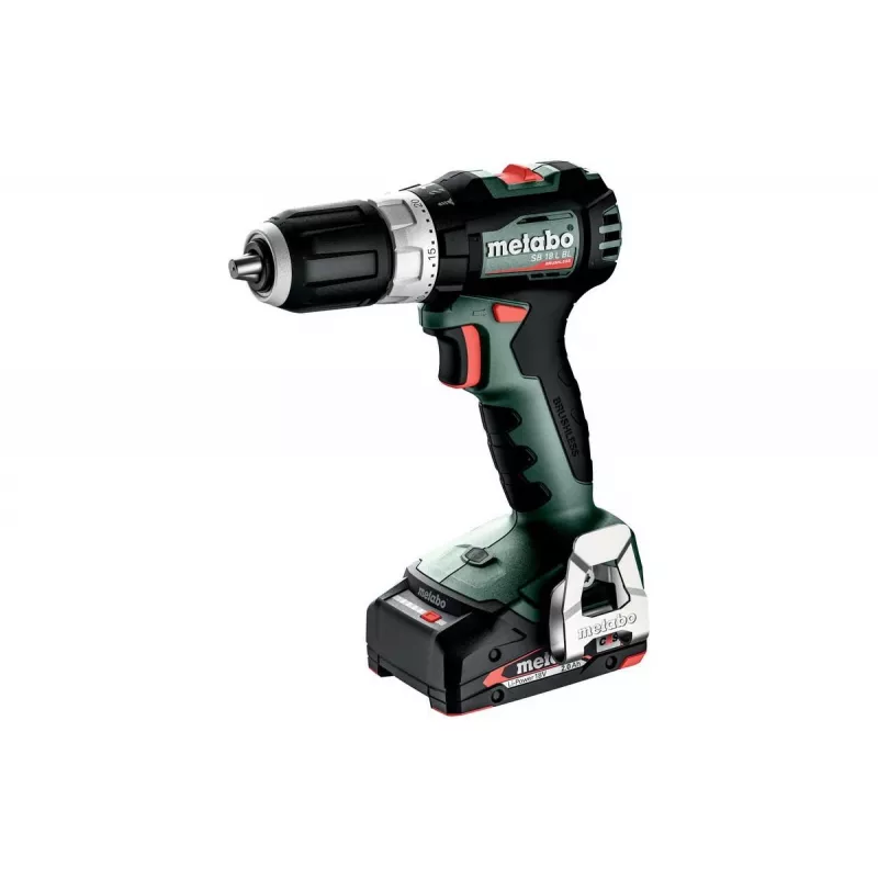 Metabo SB 18 L BL 1700 RPM bez kľúča 1,3 kg čierna, zelená, červená, strieborná