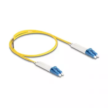 Delock optický kábel LC Duplex na LC Duplex Singlemode OS2 uhlový 1 m