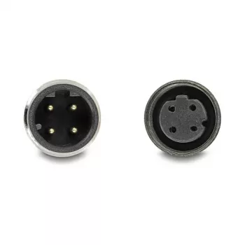Delock M12 kábel D-kódovaný 4 Pin konektor samec na konektor samica PVC 1 m