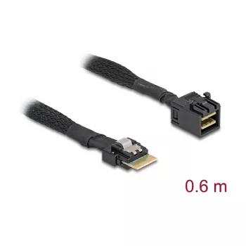 Delock kábel Mini SAS HD SFF-8643 na tenký SAS SFF-8654 4i 60 cm