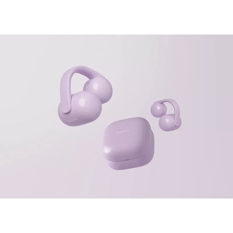 Sony | Slúchadlá | LinkBuds WF-LC900 Clip | Bluetooth | Open-Ear | Bezdrôtové | levanduľová