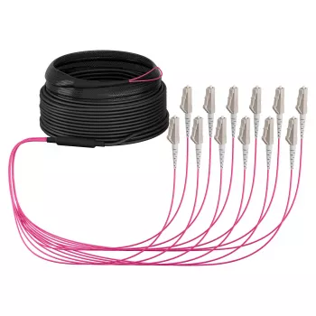 EFB Trunk kábel U-DQ(ZN)BH OM4 12G (1x12) LC-LC 10m Dca LSZH