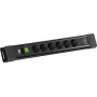 BACHMANN CONNECTUS 6xCEE7/3 1x vypínač, 1xUSB C/C 65W L=2,0m CEE7/7 čierny (BM0022777)