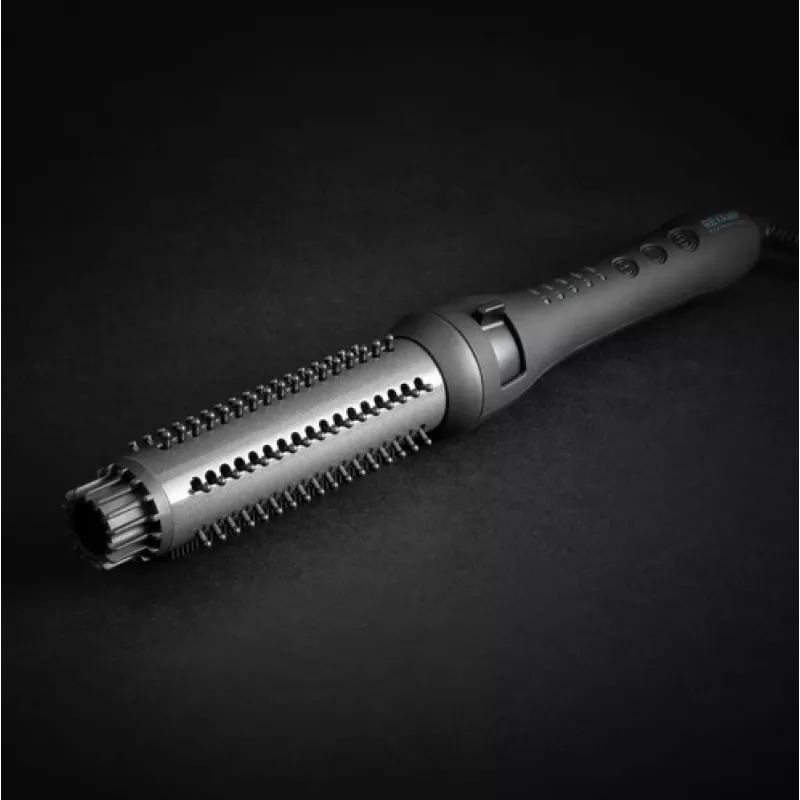 Revamp BR-1350X Progloss Volume & Wave Keramická teplovzdušná kefa, čierna