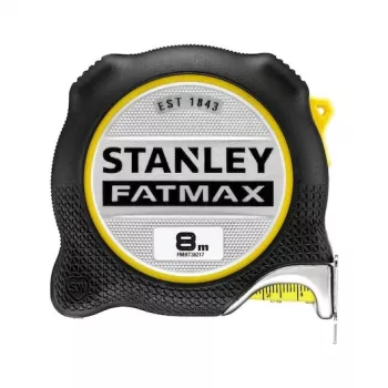 Stanley FMHT38217-0 Meracie pásmo 8 m Čierna, Žltá