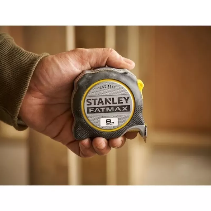 Stanley FMHT38217-0 Meracie pásmo 8 m Čierna, Žltá