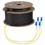 EFB Trunk kábel U-DQ(ZN)BH OS2 4E (1x4) LC-LC 130m Dca LSZH G657A1